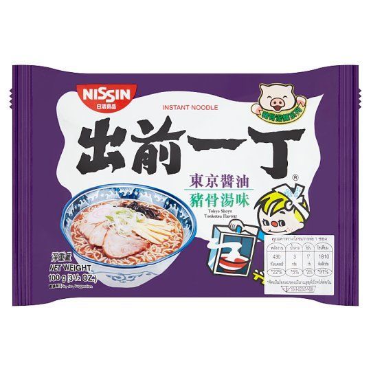 [สินค้าส่งด่วน] นิสชินราเมน โตเกียวโชยุ 100ก. NISSIN RAMEN TOKYU SHOYU 100 G.