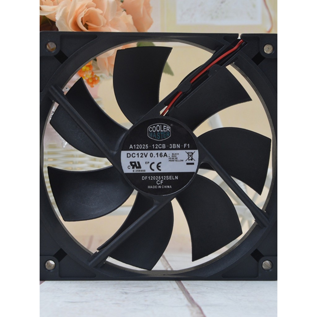 Cool Supreme 12025 A12025-12CB-3BN-F1 12 ซม.แชสซี CPU พัดลมระบายความร้อนเงียบ