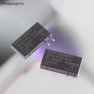 [FREG] SSR-41FDD/41FDA Solid State Relays DC To DC Slim Relay Module 3-32VDC 6A Mini Relay Non-touch DIN Rail FDH