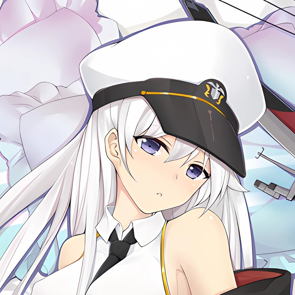 Azur Lane Enterprise White Eagle SSR เรือบรรทุกเครื่องบินผมสีขาวตาสีม่วงอะนิเมะ Dakimakura ปลอกหมอนส