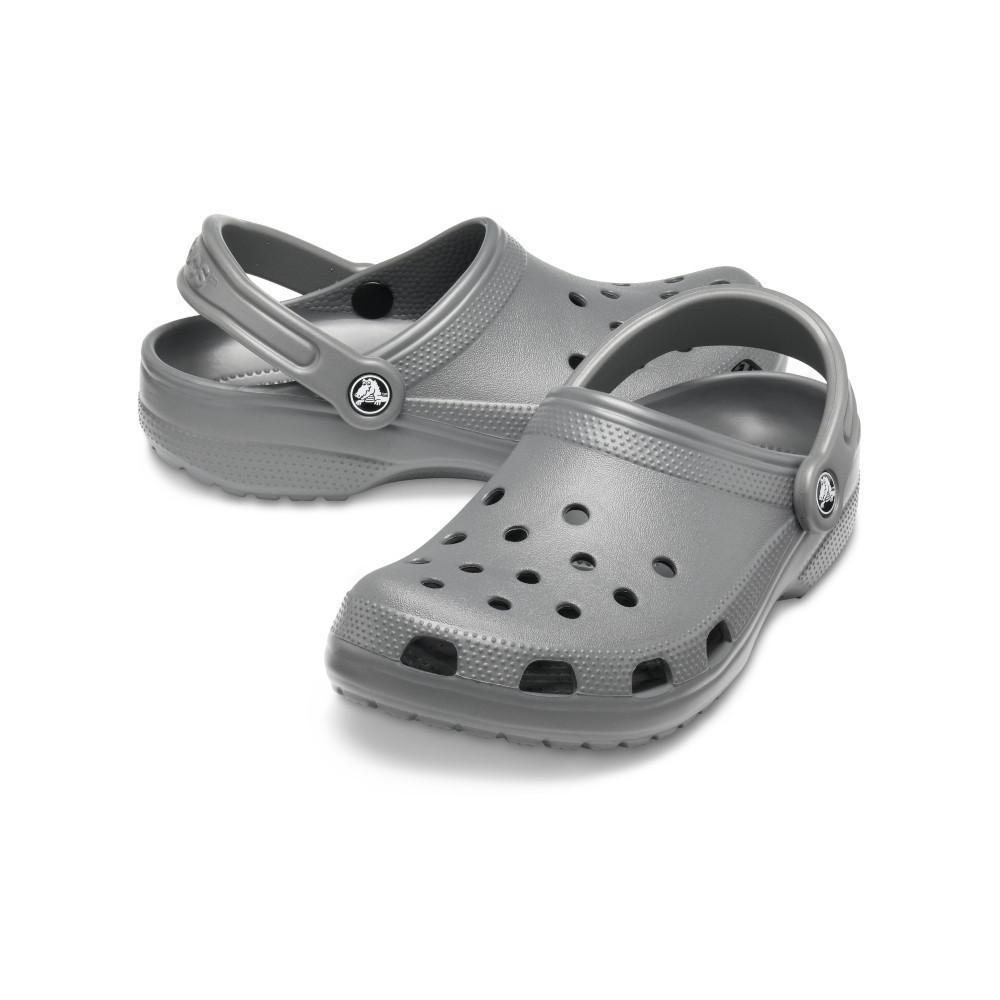 CROCS รองเท้าลำลองผู้ใหญ่ CLASSIC CLOG รุ่น 100010DA - SLATE GREY รูปที่ 4