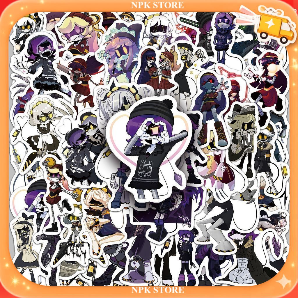 🔥🇹🇭พร้อมส่ง🇹🇭🔥 50แบบ Sticker เมอร์เดอร์โดรนส์ อนิเมะ ออสเตรเลีย Australia Horror Animate web Murder 