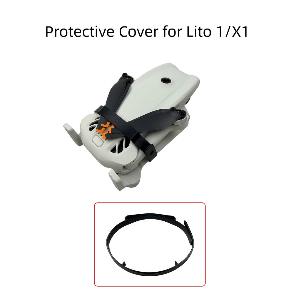 ฝาครอบป้องกันใบพัดสําหรับ DJI Lito 1 / Lito X1 การ์ดจัดเก็บข้อมูลป้องกันรอยขีดข่วน