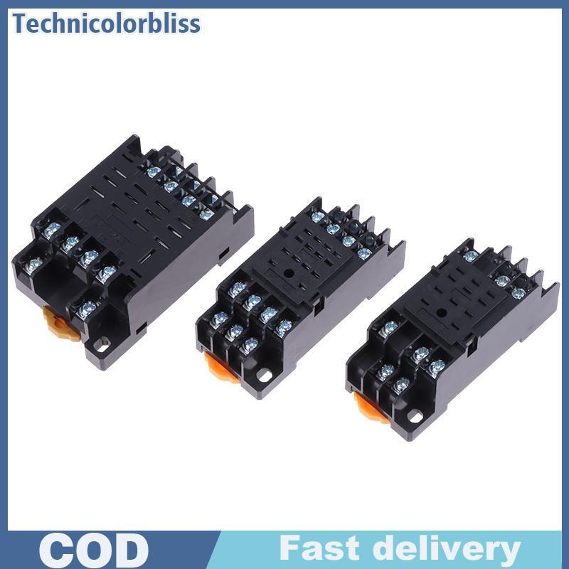 Tcbs PYF08A PYF11A PYF14A PTF08A PTF14A Relay Base Soet 8/11/14 Pin Mini Small Intermediate Relay Ho