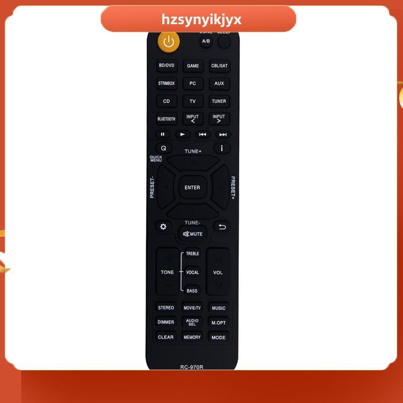 hzsynyikjyxRC-970R รีโมทคอนโทรลสําหรับตัวรับสัญญาณ AV TX-SR393 TX-SR494 HT-R398 HT-S3910 TXSR393 TXS