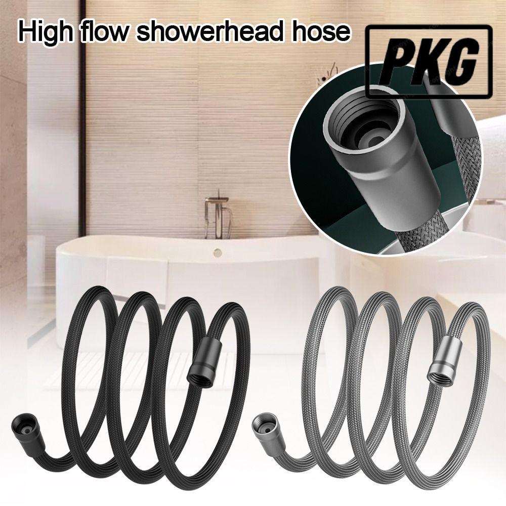 REPKG 1.5/2 เมตรสายฝักบัวมือถือ, Anti Winding Universal Interface Shower Tube, GI/2 แรงดันสูงยืดหยุ่