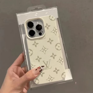 เคสไอโฟน11 ที่ทันสมัยแบรนด์สีทองตก แต่งรูปแบบดูเดิล เคส IPhone 17 11 15 12 13 16 14 Pro Max 17Pro 7Plus XS Max 8 7 Plus