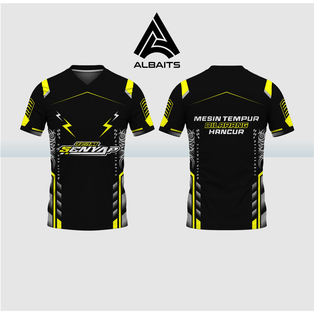 ALBAITS Silent Racing Team Jersey / Racing / F1 / Free Custom Name / F1 Shirt RACING Shirt Premium M