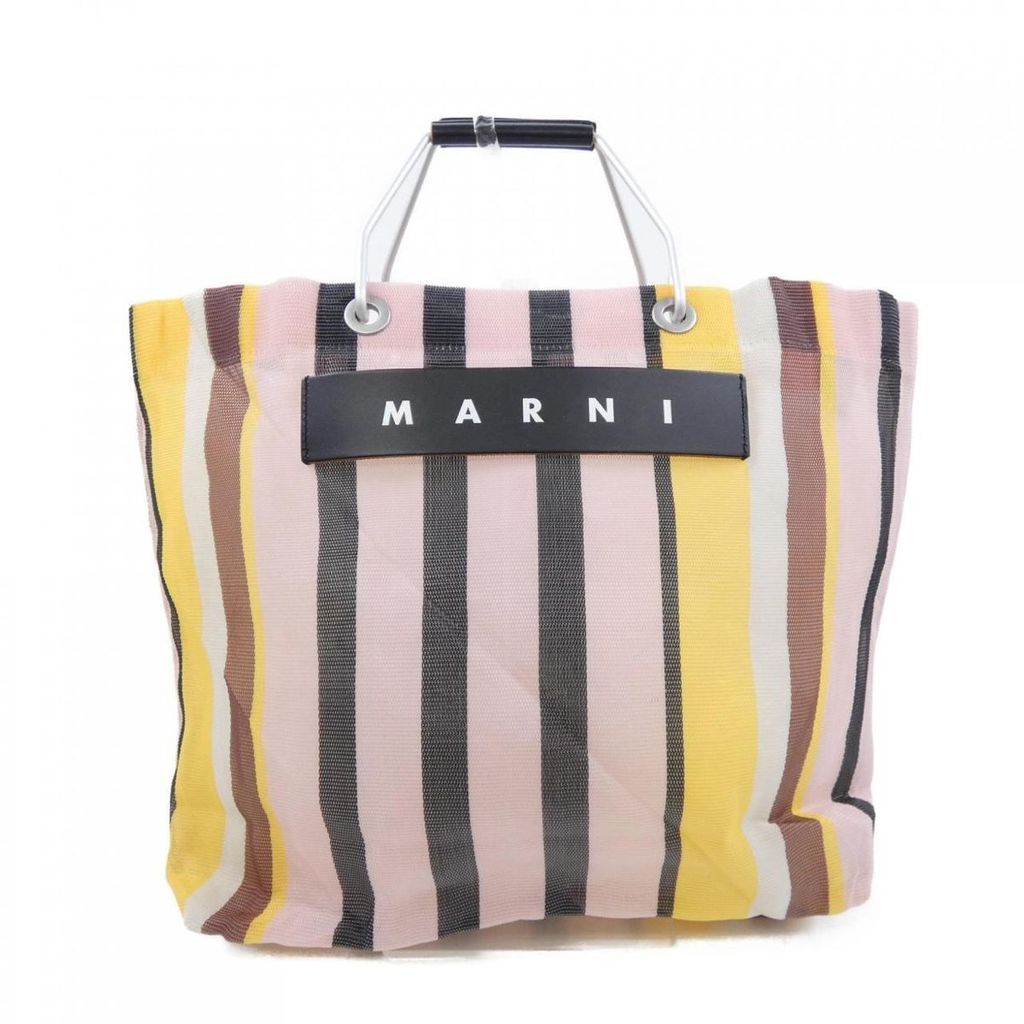 Marni Tote Bag Purse Leather Used