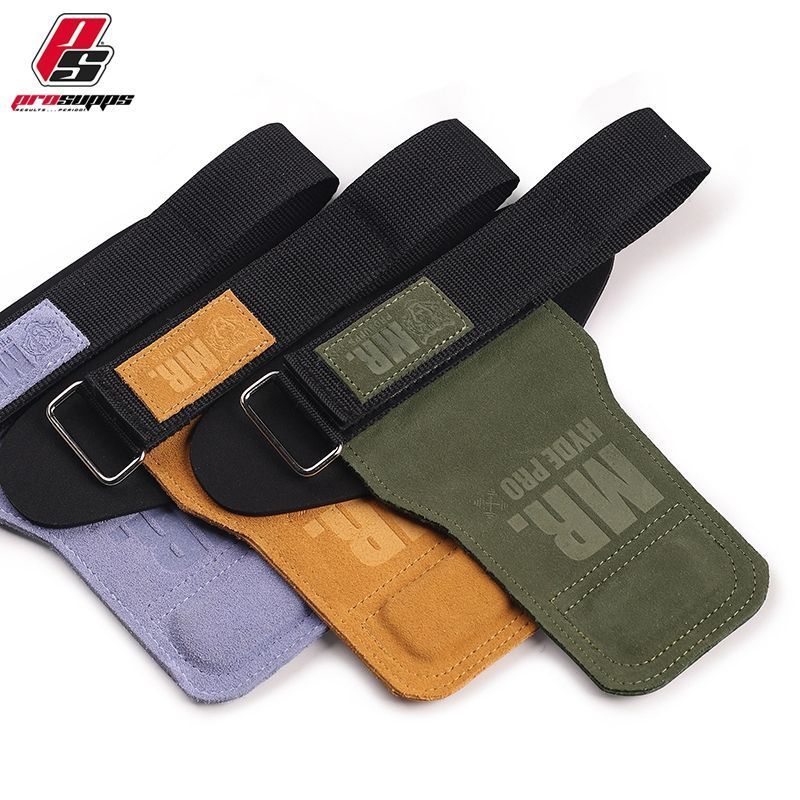 PROSUPPS Fitness Power Belt Cowhide Deadlift Palm Protection Palm Protection Fitness เข็มขัดป้องกันข