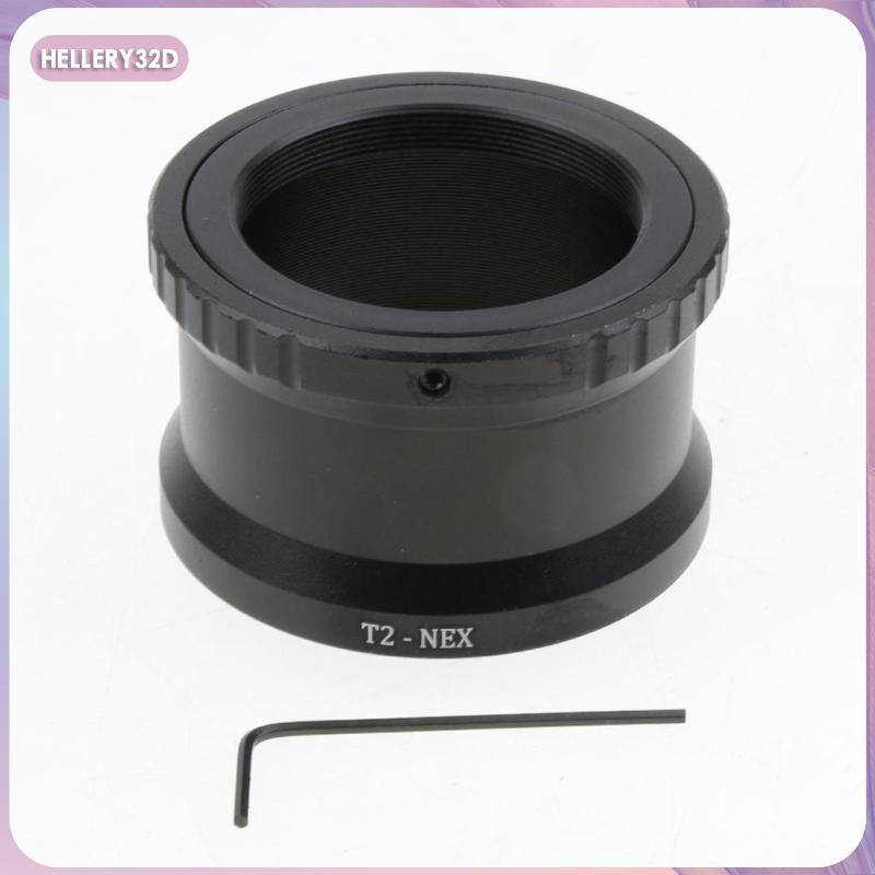 [hellery32d] เลนส์เมาท์ T ไปยังแหวนอะแดปเตอร์ Sony E-mount สําหรับ NEX-7 3N 5N A7 A7R II T2-NEX
