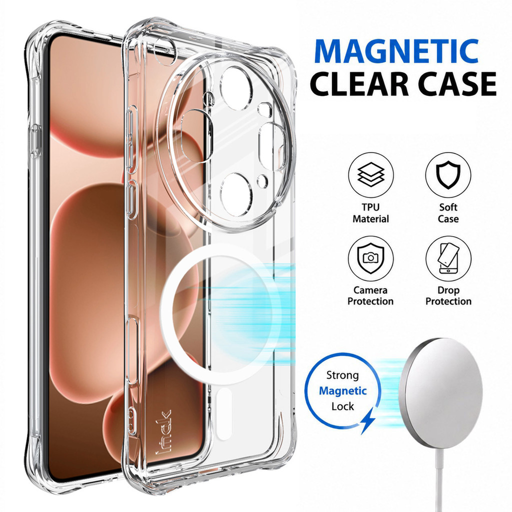 เคสแม่เหล็กสําหรับ OPPO Find X9 Ultra X9s Pro 5G ถุงลมนิรภัยแบบนุ่ม TPU Cover