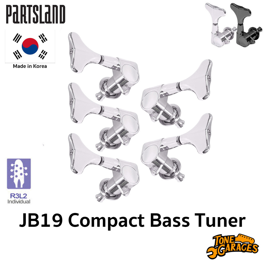 Partsland Compact Bass Machine Heads ลูกบิด เบส 5 สาย R3L2 เกาหลี (JB19)
