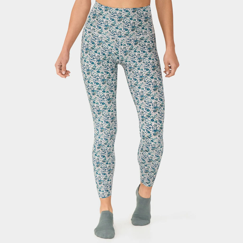 TaviCloud High Waisted 7/8 Tight Floral Scape