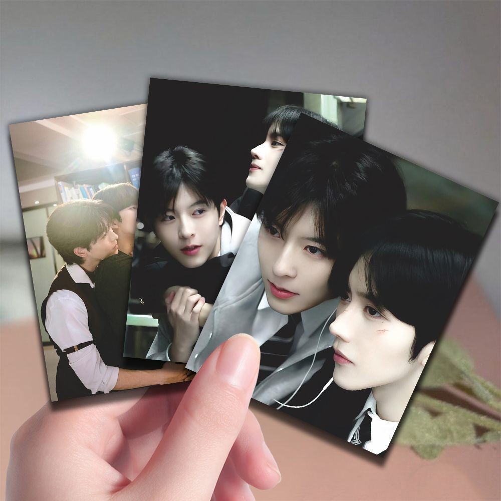 Yuandan abo ฟีโรโมนน้ําลาย Photocard โปสการ์ด Hua Yongsheng Youyou Huangxing Qiu Dingjie bl ละคร DIY