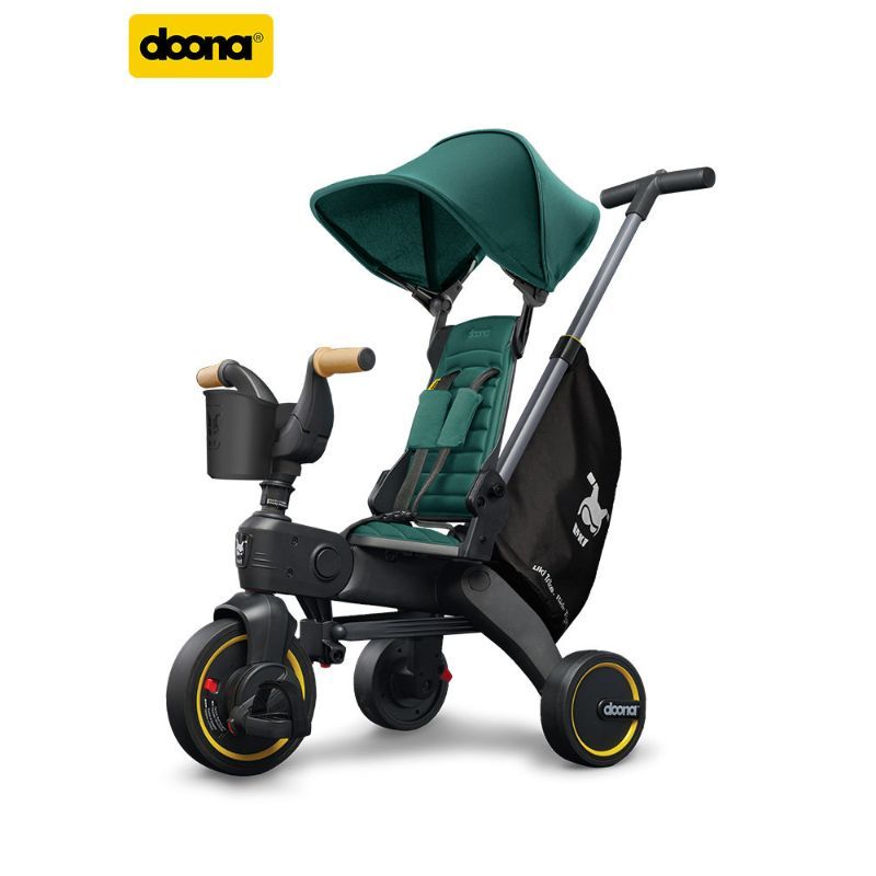 Doona Liki S5 รถเข็นเด็กทารกเด็กทารกรถสามล้อเดินเครื่องมือที่มีประโยชน์ 1-3 ปีจักรยานพับได้