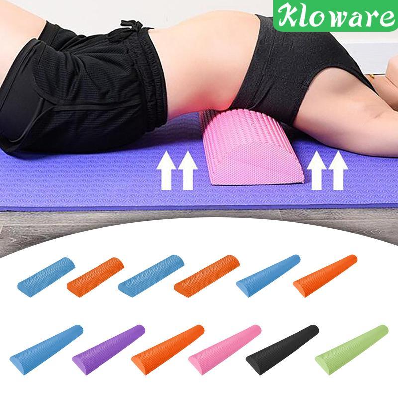 [Kloware] Half Round EVA Foam Roller Half Roller Foam, 200kg Heavy Duty Half Round Foam Roller Neck 