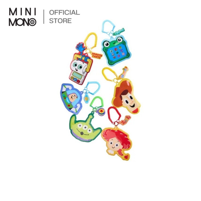 Mini Mono x Toy Story พวงกุญแจที่ใส่บัตร ขนาดกะทัดรัด พกพาง่าย เหมาะสำหรับใช้ในชีวิตประจำวัน
