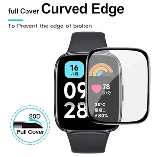 ฟิล์มกันรอยเต็มจอ สําหรับ Redmi Watch 6/5/4/3/2 Lite, Mi Watch Lite