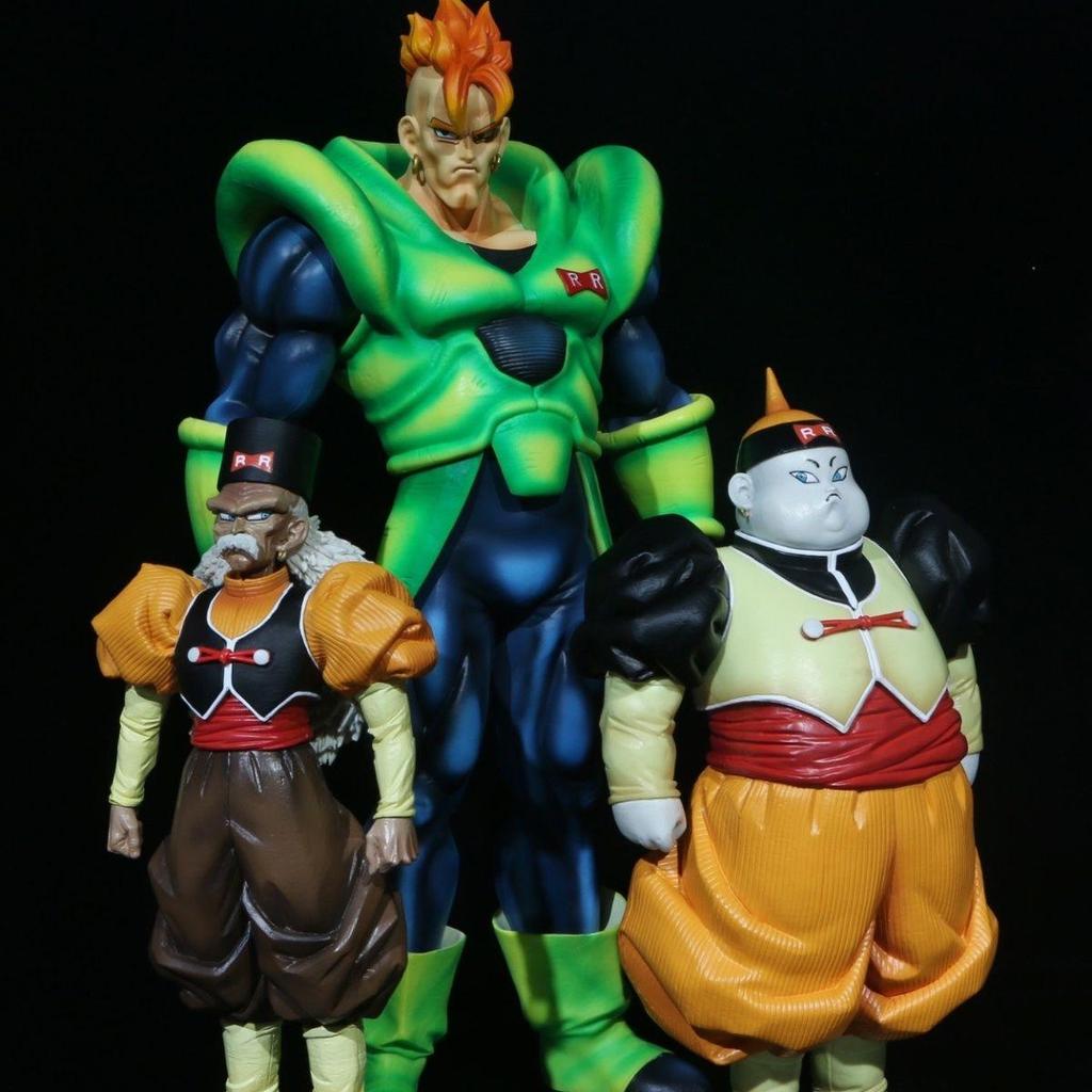 □【อะนิเมะ Shengchuang】Dragon Ball Figure ประดิษฐ์ Man Horror Series No. 16/19/20 รูปปั้นโมเดล สไตล์มังงะญี่ปุ่น+ตุ๊กตาตัวละครอะนิเมะ แบบ มือ Van อะนิเมะ มือ Van