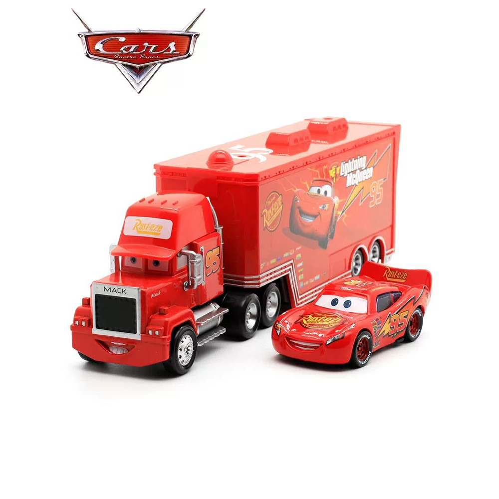 Car Story Toy รถแข่ง Lightning ลุง McQueen McQueen Mark Car King Rover Black Storm Alloy Car