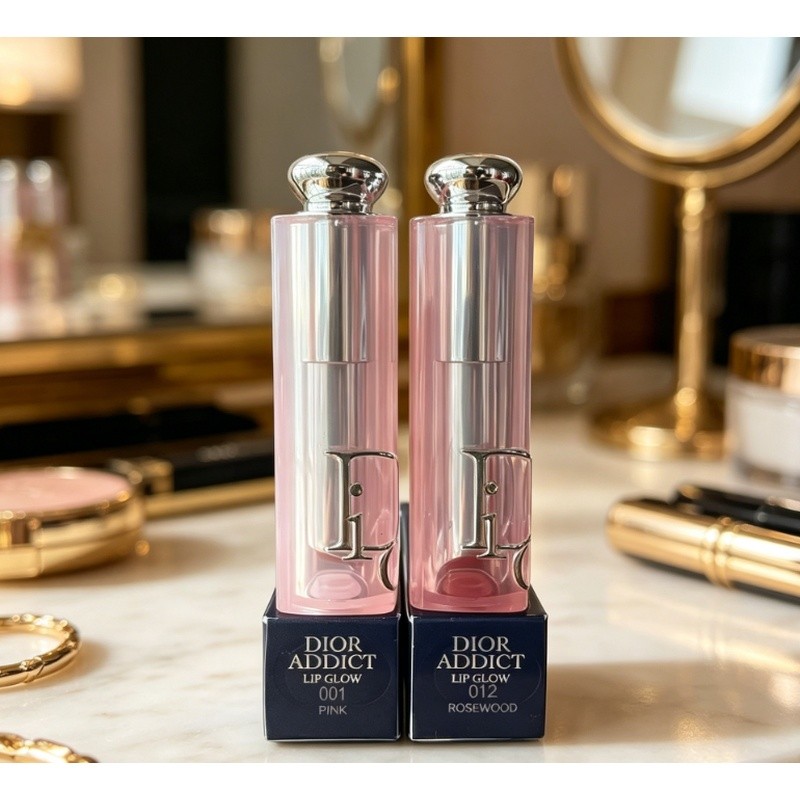 ชุดลิปบาล์มเปลี่ยนสีได้ 3.2g x 2 ชิ้น Color No. 001, 012, Moisturizing Moisturizing Fade Lipริ้วรอย,
