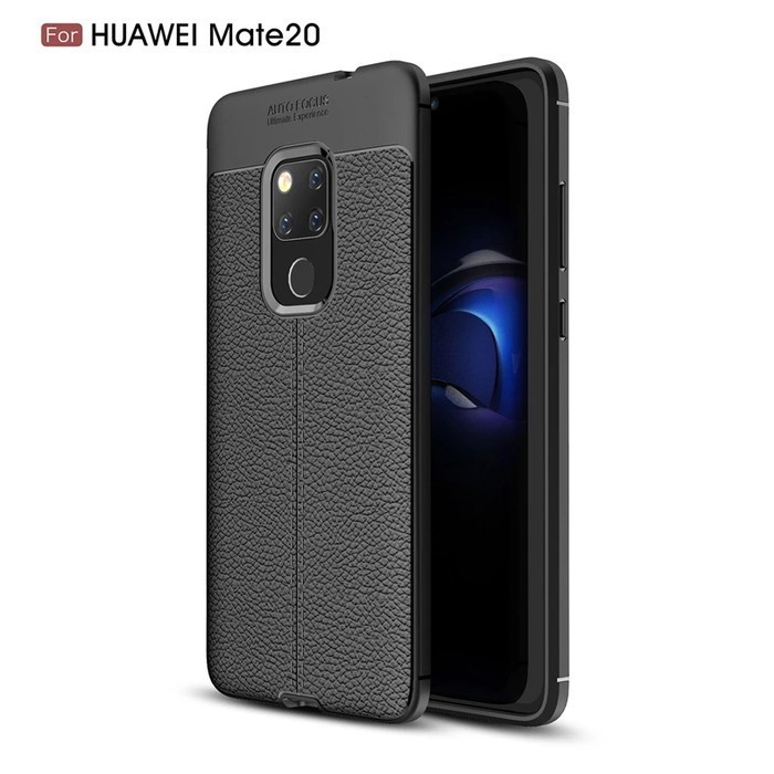 HUAWEI MATE 20 CASE / MATE 20X / MATE 20 PRO AUTOFOCUS SILICON CARBON LEATHER CASE