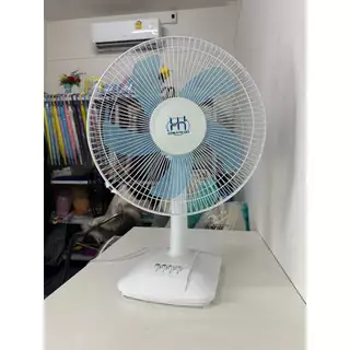 🔥[รุ่นปรับปรุง]พัดลม16นิ้วพัดลมโต๊ะ5ใบควบคุมความเร็ว3สปีดเย็นและทรงพลังโครงสร้างแข็งแรงทนทานคุณภาพเยี่ยม
