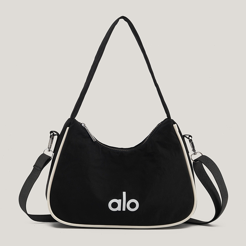 Alo yoga Dumpling Bag Female Underarm Bag กระเป๋าสะพายแฟชั่น Messenger Bag Female