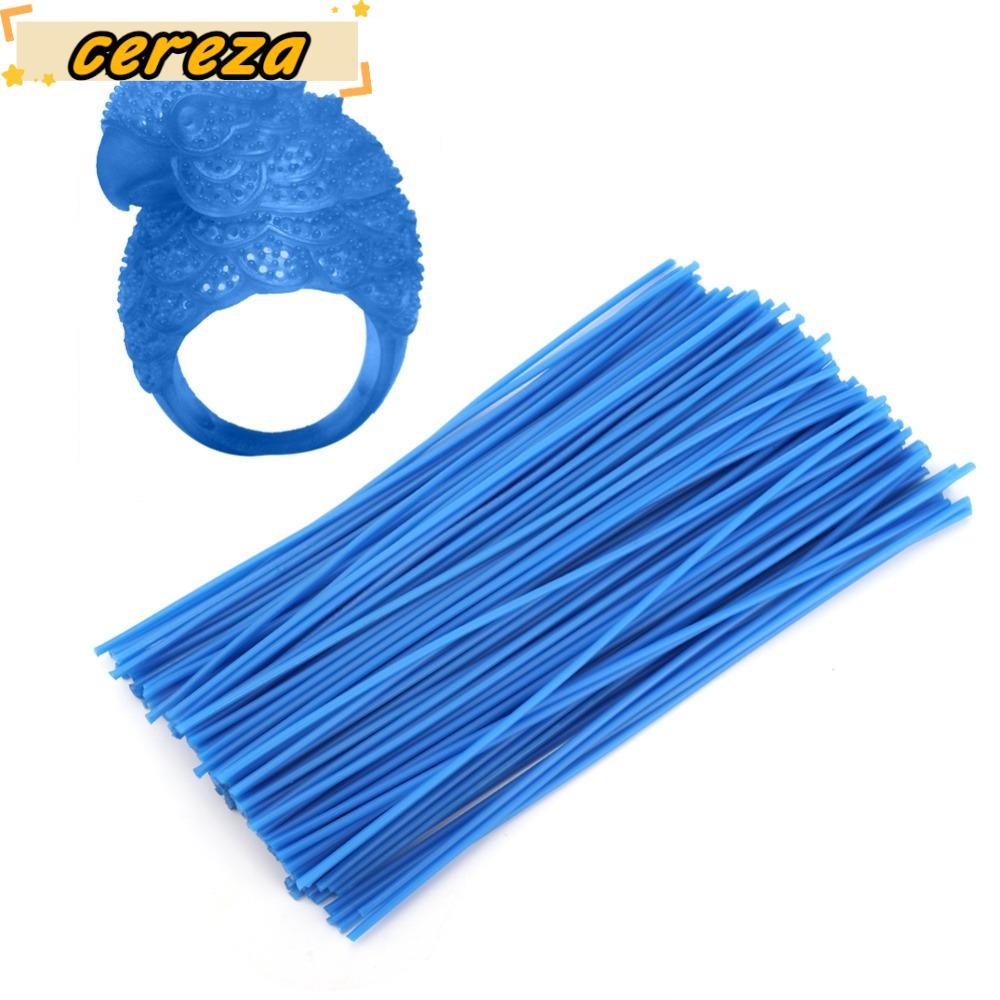 CEREZA เครื่องมือการออกแบบแหวนและเครื่องประดับ ขนาดเส้นผ่าศูนย์กลาง 3 มม., สแตนดาร์ด Dewax Wax Line 