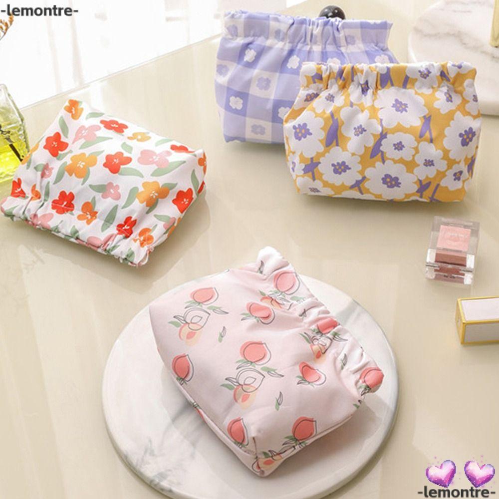 LEMONTRE Zero Wallet Packaging Portable Portable Multifunctional Jewelry Cosmetic Bag