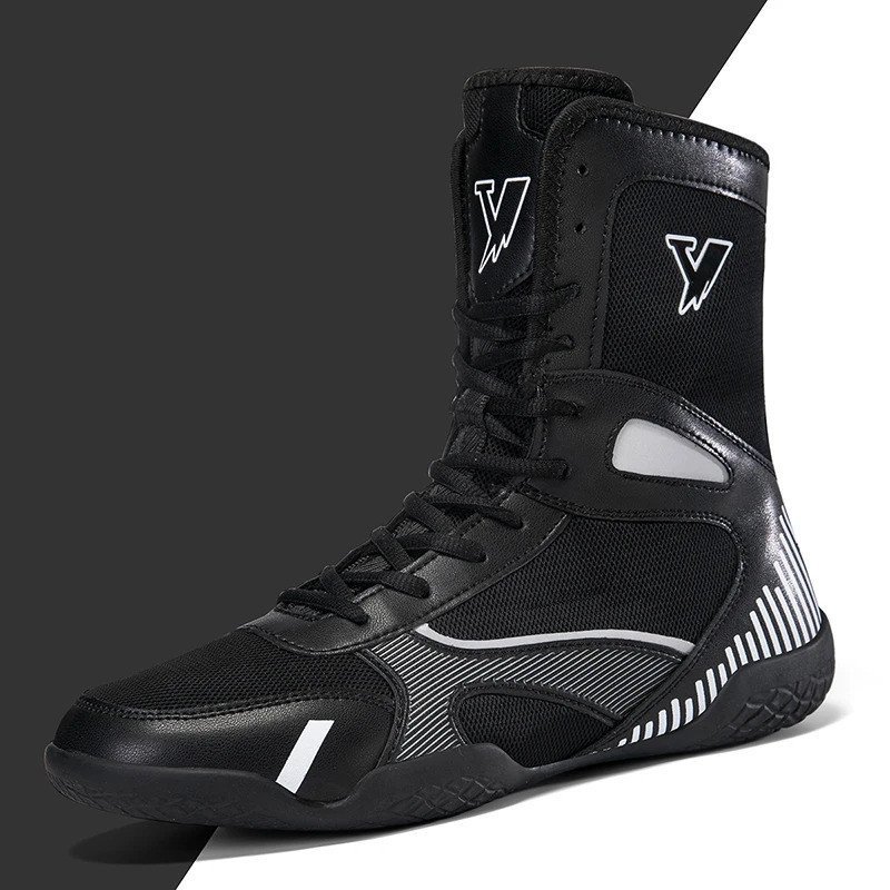 รองเท้ามวยผู้ชาย:size 39-48 ระบายอากาศได้ดี เหมาะสำหรับการฝึกและการต่อสู้ DIIP
