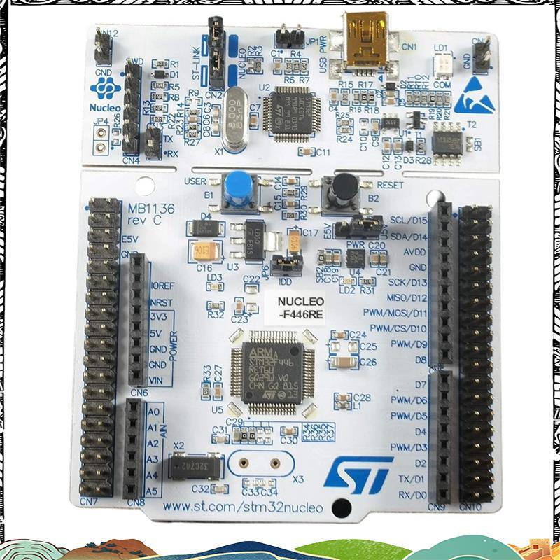 Super STM32 Nucleo Development Board STM32 Nucleo Earation Board STM32F446RE MCU NUCLEO-F446RE DEV E