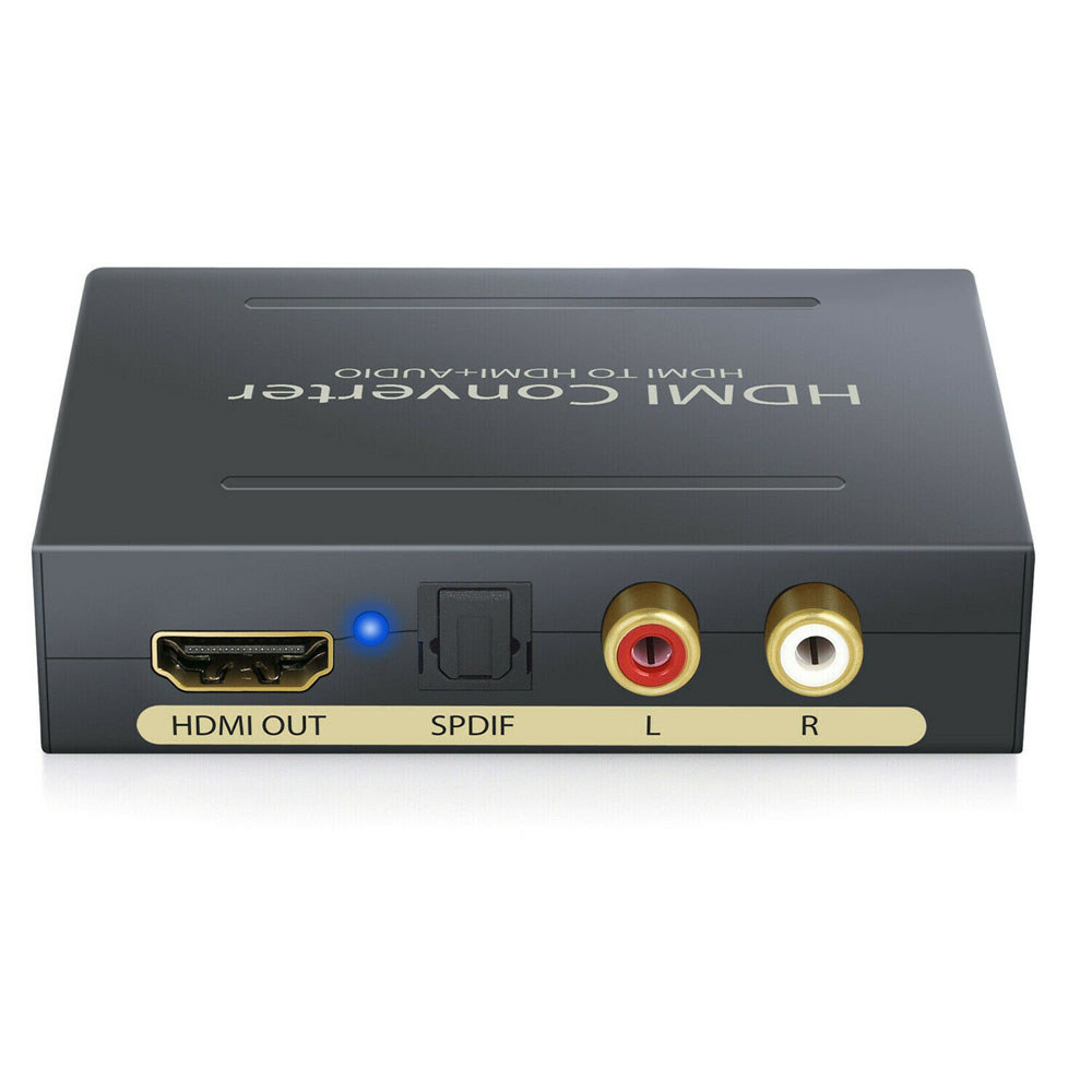 DXSFV 1080P Analog HDMI to SPDIF HDMI เป็น HDMI + เสียง Extractor HDMI Converter Splitter อะแดปเตอร์