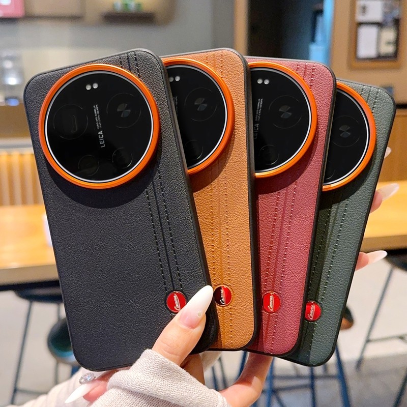 ใหม่สําหรับ Xiaomi 17 Pro Max 14 15 Ultra Poco F7 F8 Pro/Ultra Redmi K80 K90 Pro Max หนังธุรกิจ Minimalism เคสโทรศัพท์ผิว Dirt-proof ปกอ่อน