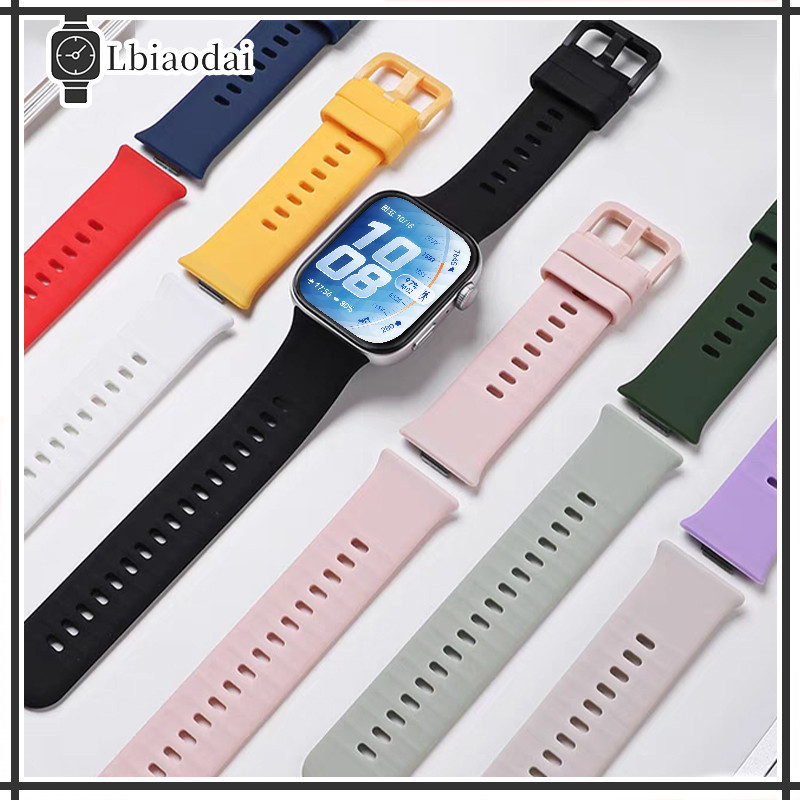 สายซิลิโคน for Huawei Watch Fit 5 4 3 / 5 Pro / 4 Pro สายนาฬิกาสมาร์ท สายรัดข้อมือกีฬาเปลี่ยนอุปกรณ์เสริมสายรัดข้อมือ