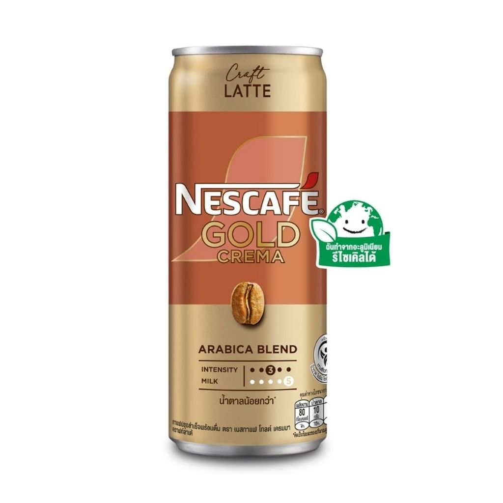 เนสกาแฟ โกลด์เครมมาลาเต้(Nescafe Gold Crema Latte Drink 210ml.)