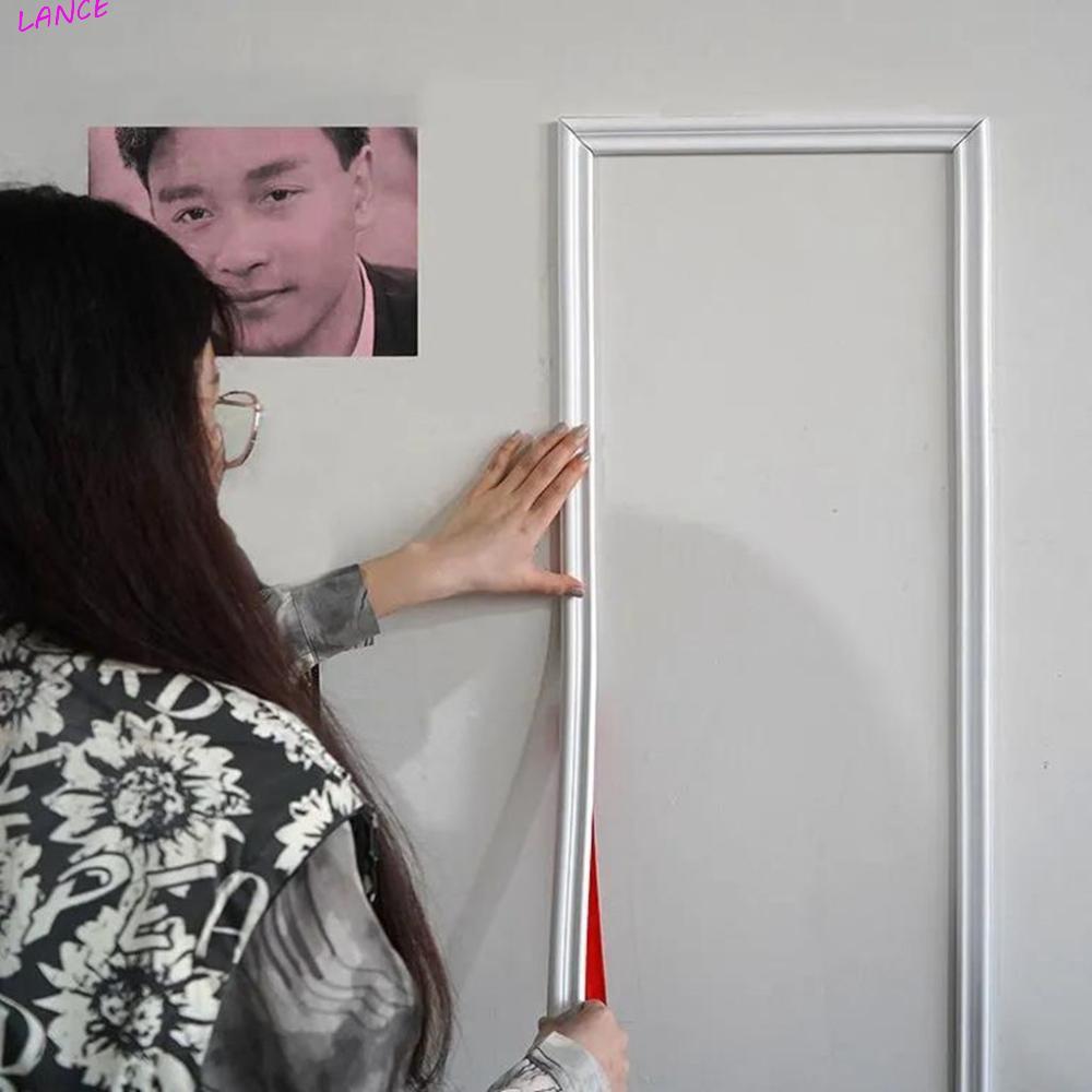 LANCE สติ๊กเกอร์ติดผนัง 1 เมตร Soft 3D สําหรับ DIY Wall Foam Peel & Stick Home Decor