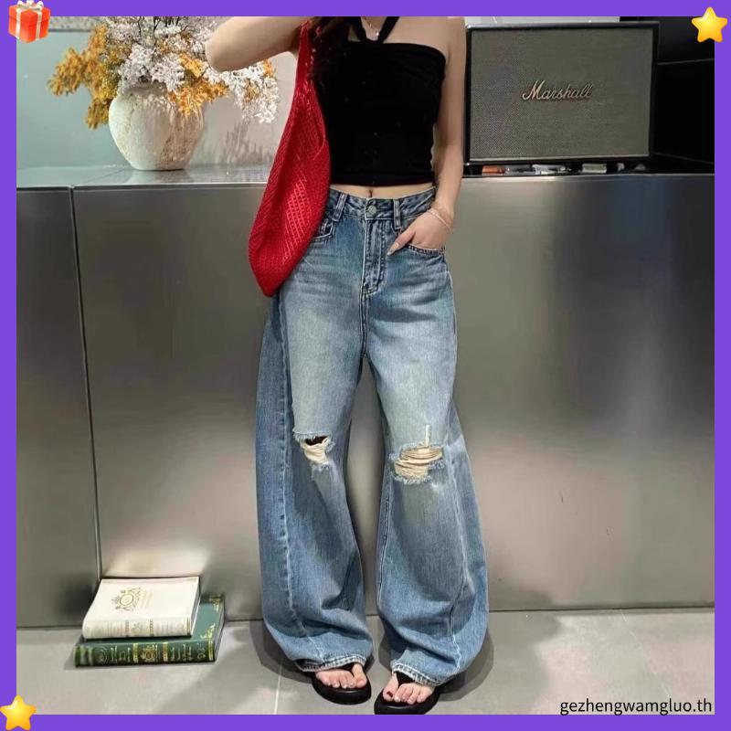 LIZA studio  Dagger BARREL Jeans ยีนส์ทรงบาร์เรล