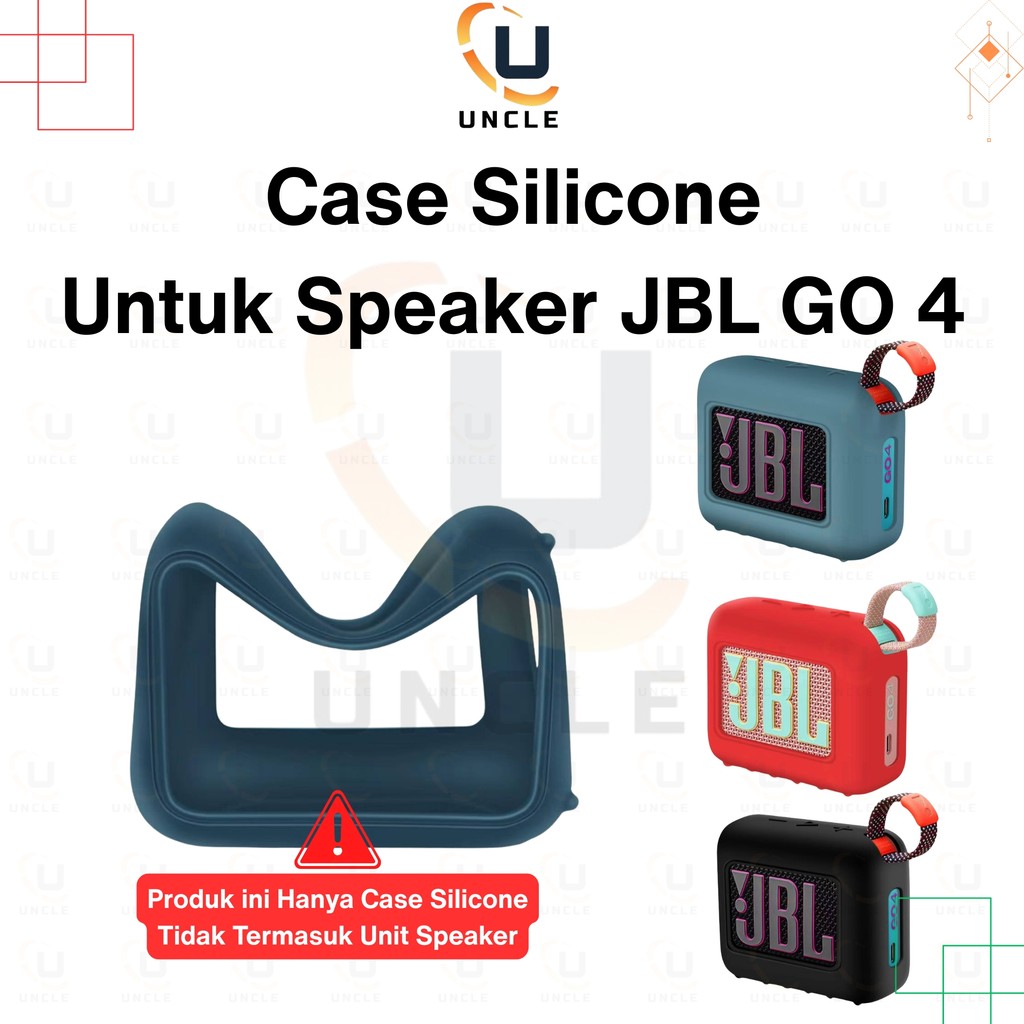 JBL GO 4 / GO4 เคสซิลิโคนลําโพงป้องกันการกระแทกฝาครอบป้องกันเคสนิ่ม JBL GO4 การป้องกันแบบเต็ม