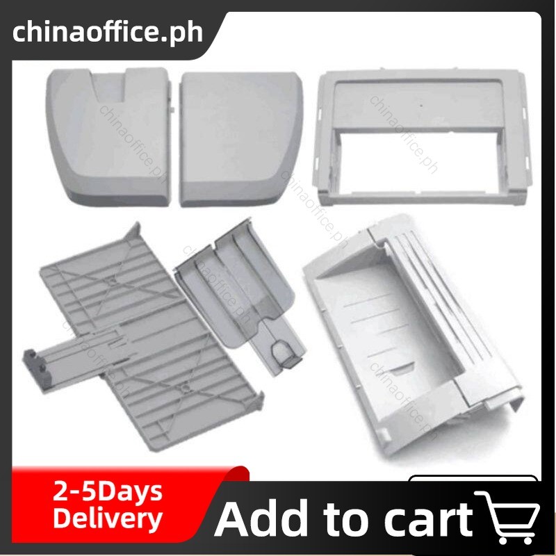 HP LaserJet 1010 1012 1015 1020 ฝาครอบเครื่องพิมพ์ด้านหน้าด้านข้างซ้ายและขวาด้านบนประตูกระดาษอินพุตเอาต์พุตถาด