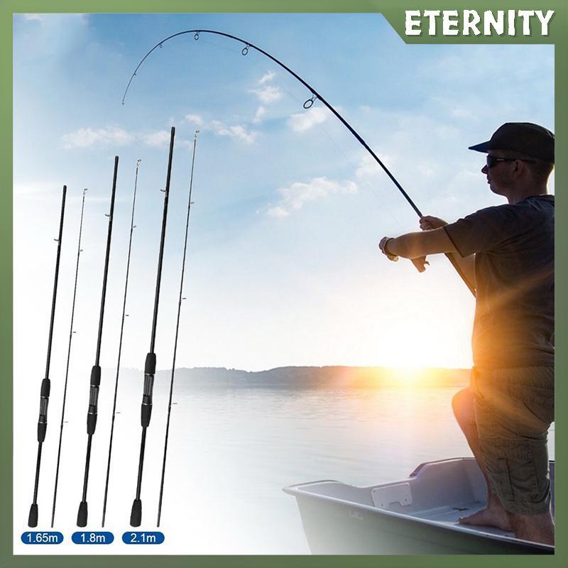 ETERNITY 1.65M 1.8M 2.1M Ultralight Fishing Rod M Fishing Rod Carbon Hard ปรับใส่ Lure Rod