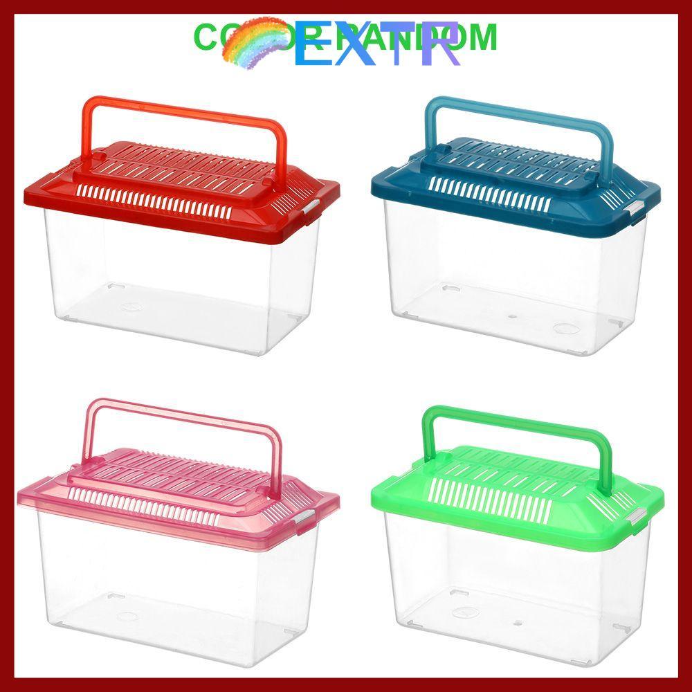 จัดส่งจากประเทศไทยEXTR Pet Products Transparen Feeding Aquarium Hamster Box