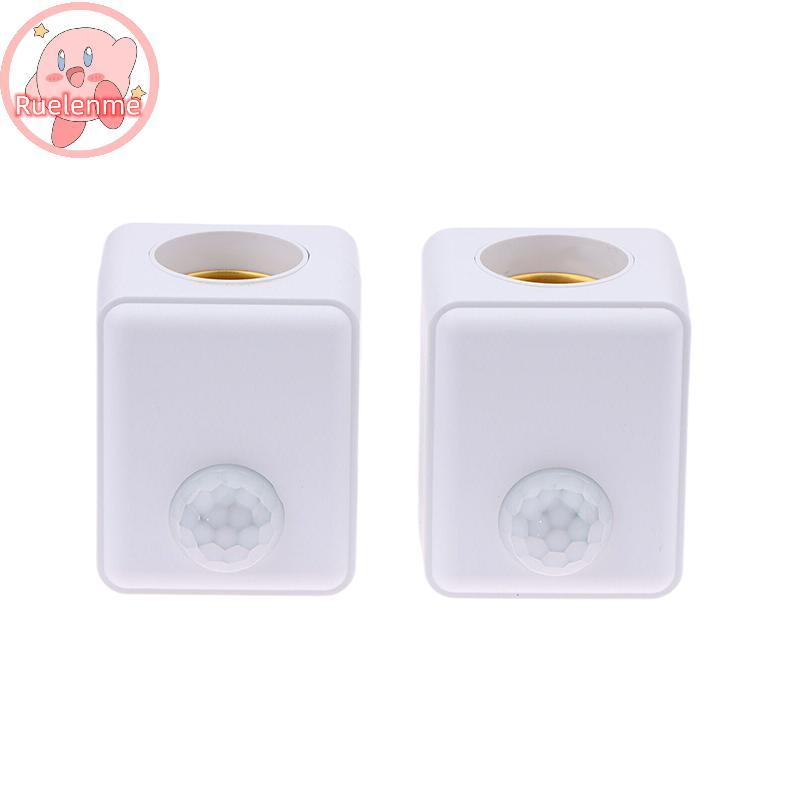 ถูกต้อง AC110-240V ติดผนัง LED มนุษย์เซ็นเซอร์อินฟราเรดผู้ถือโคมไฟอัจฉริยะ Delay E27 สกรูพอร์ตเซ็นเซอร์โคมไฟหัวอะแดปเตอร์ TH