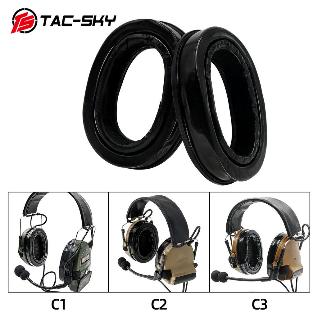Pelton ComTac I/II/III Noise-Cancelling Ear Muffs หูฟังซิลิโคน สำหรับลดเสียงรบกวน (ในกล่อง 2 ชิ้น)