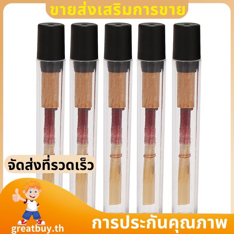 5 ชิ้น Oboe Reeds, Strength Medium Soft Handmade Oboe Reeds พร้อมจุกสีแดง greatbuyth