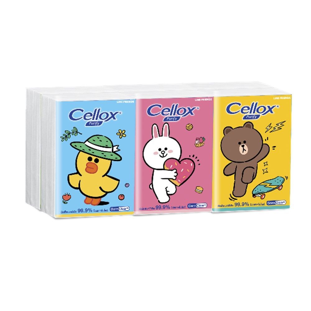 [สินค้าส่งด่วน] เซลล็อกซ์ไลน์เฟรนด์พอคเก็ตแพ็ค10แผ่น P6 CELLOX LINE FRIEND POCKET PACK 10S PACK6 ราคาถูก Shopee Lazada