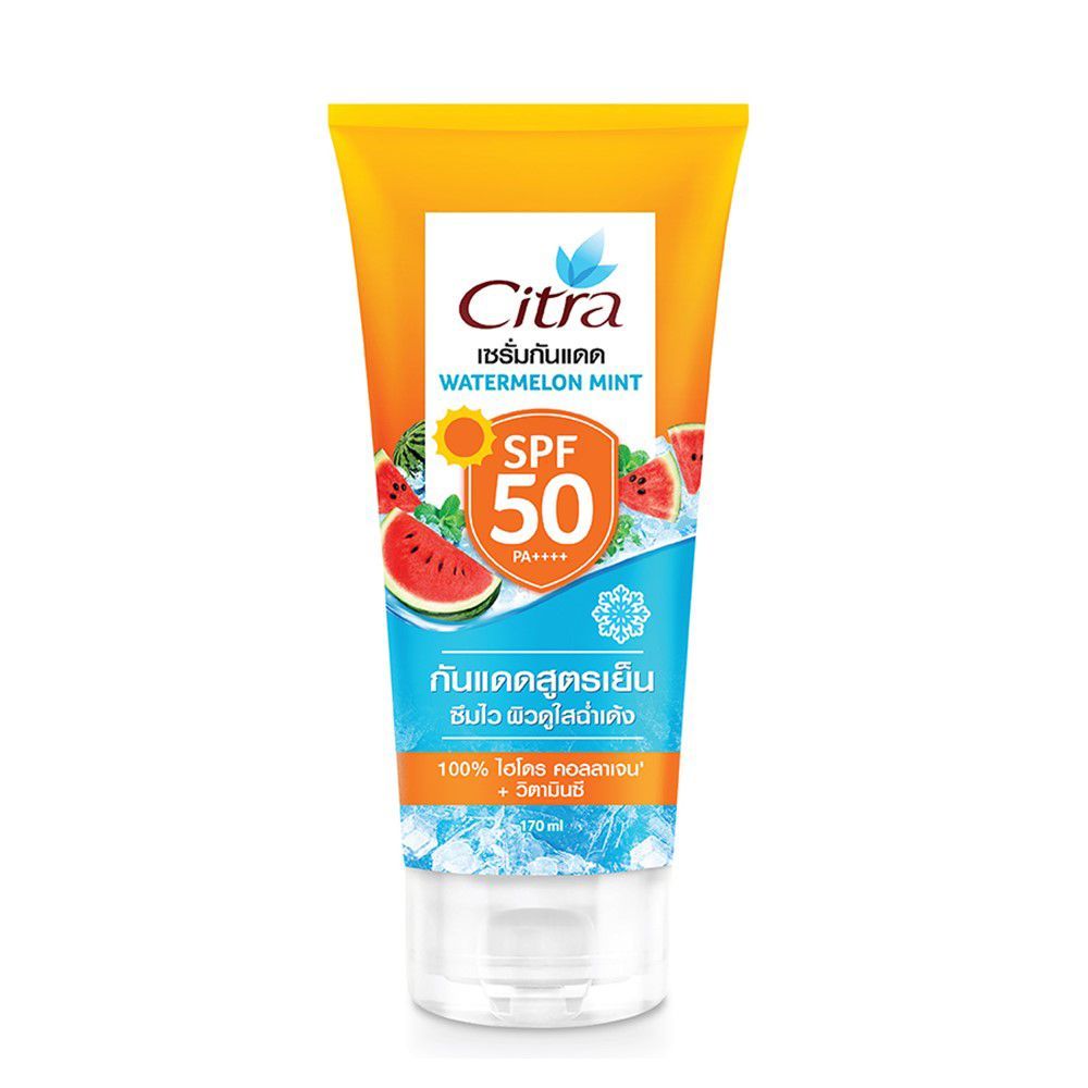 ซิตร้า เซรั่มกันแดดวอเตอร์เมลอนมิ้นท์ 170มล. CITRA SUN SERUM WATERMELON MINT 170ML.