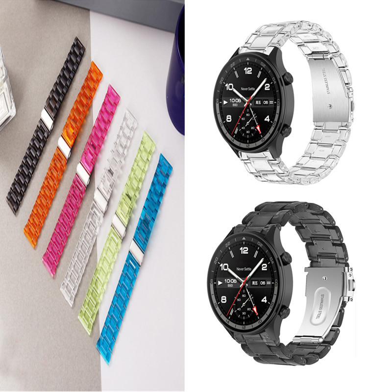 สําหรับ OPPO watch X 2 4pro Sprot Oneplus นาฬิกา 3 2 2R สายเรซิ่นใสสร้อยข้อมือโปร่งใส