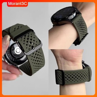22 มม.ซิลิโคนสําหรับ Xiaomi นาฬิกา S5/S4 47 มม.Breathable กีฬานาฬิกาสําหรับ Xiaomi นาฬิกา 5/S3/S2/S1/Redmi นาฬิกา 5Active/5Lite สายรัดข้อมือ